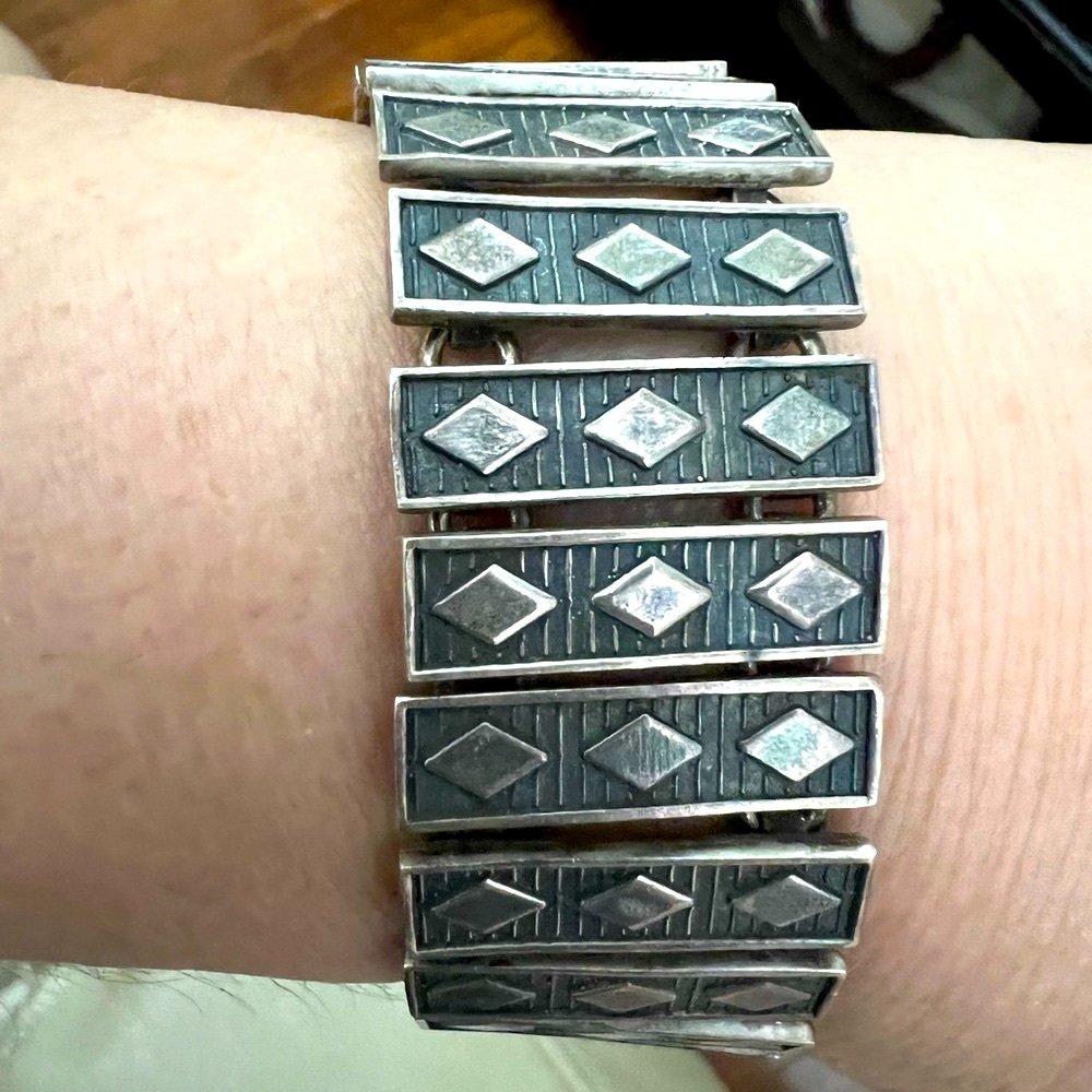 Solid Silver Bracelet - image 3